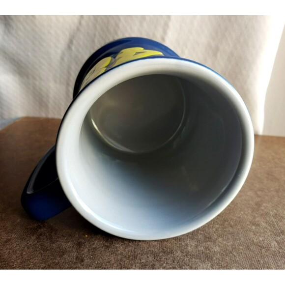 2007 JIMMIE JOHNSON #48 Blue RELIEF CERAMIC MUG 15 oz NASCAR Racing Team NEW NOS - Picture 12 of 16